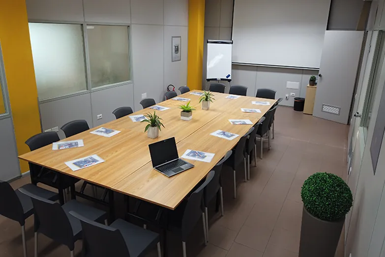 L’aula di formazione Finasser a Ozieri